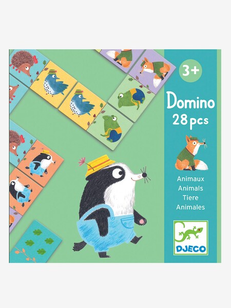 Dominos des animaux DJECO multicolore - Djeco