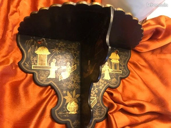 Petite étagère papier mâché 19ème siècle