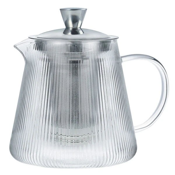 Darjeeling - théière en verre avec filtre dévissable