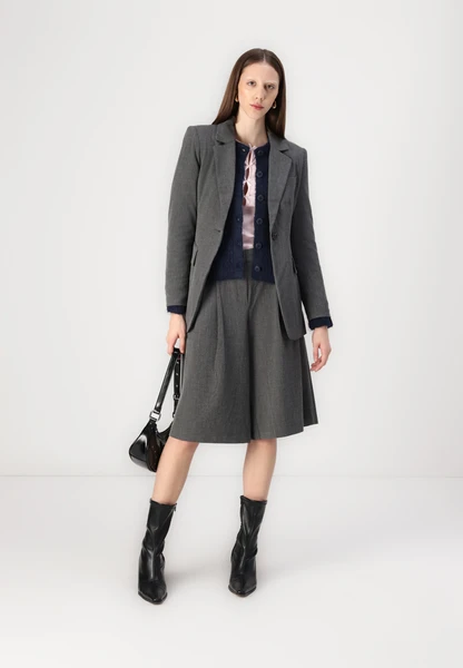 VMLOVELY SCULPT  - Blazer - medium grey melange