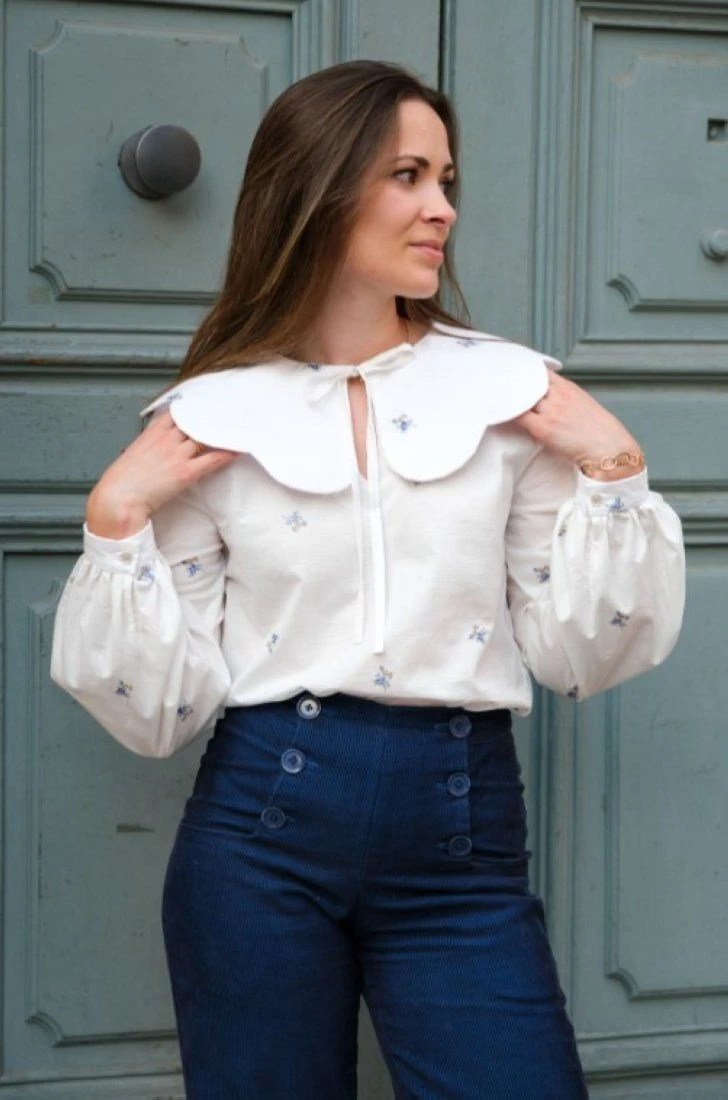 Patron Valentine blouse femme du 34 au 52 - Cha'Coud