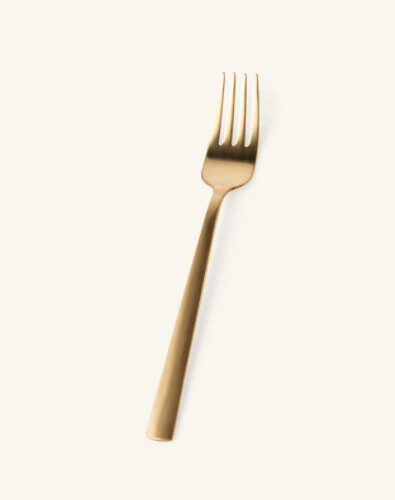 Fourchette avec finition mate | Acier inoxydable. 20,1 cm. | Søstrene Grene