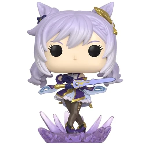 Funko Pop! Games: Genshin Impact - Keqing - Pop! Asia - Figurine en Vinyle à Collectionner - Idée de Cadeau - Produits Officiels - Jouets pour Les Enfants et Adultes - Games Fans