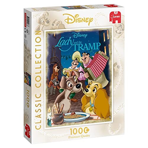 Jumbo Lady and The Tramp Puzzles, 19486, Multicolore