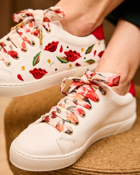 Lacets Coquelicots (! Lacets uniquement !)