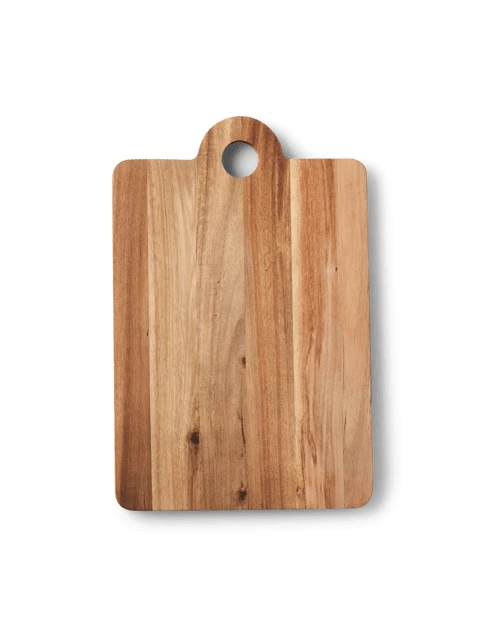 Planche à découper | Bois d’acacia. 21 x 32 cm. | Nature