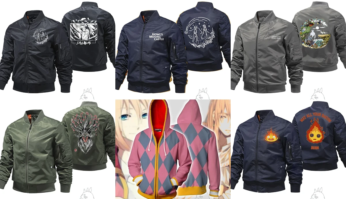 Studio Ghibli Jacket and Cloak Coat for Winter