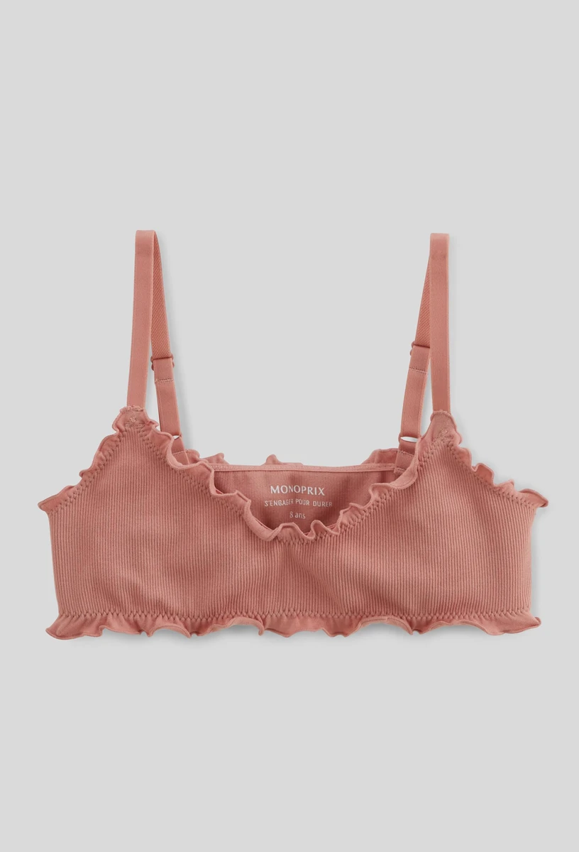 Brassière unie sans couture