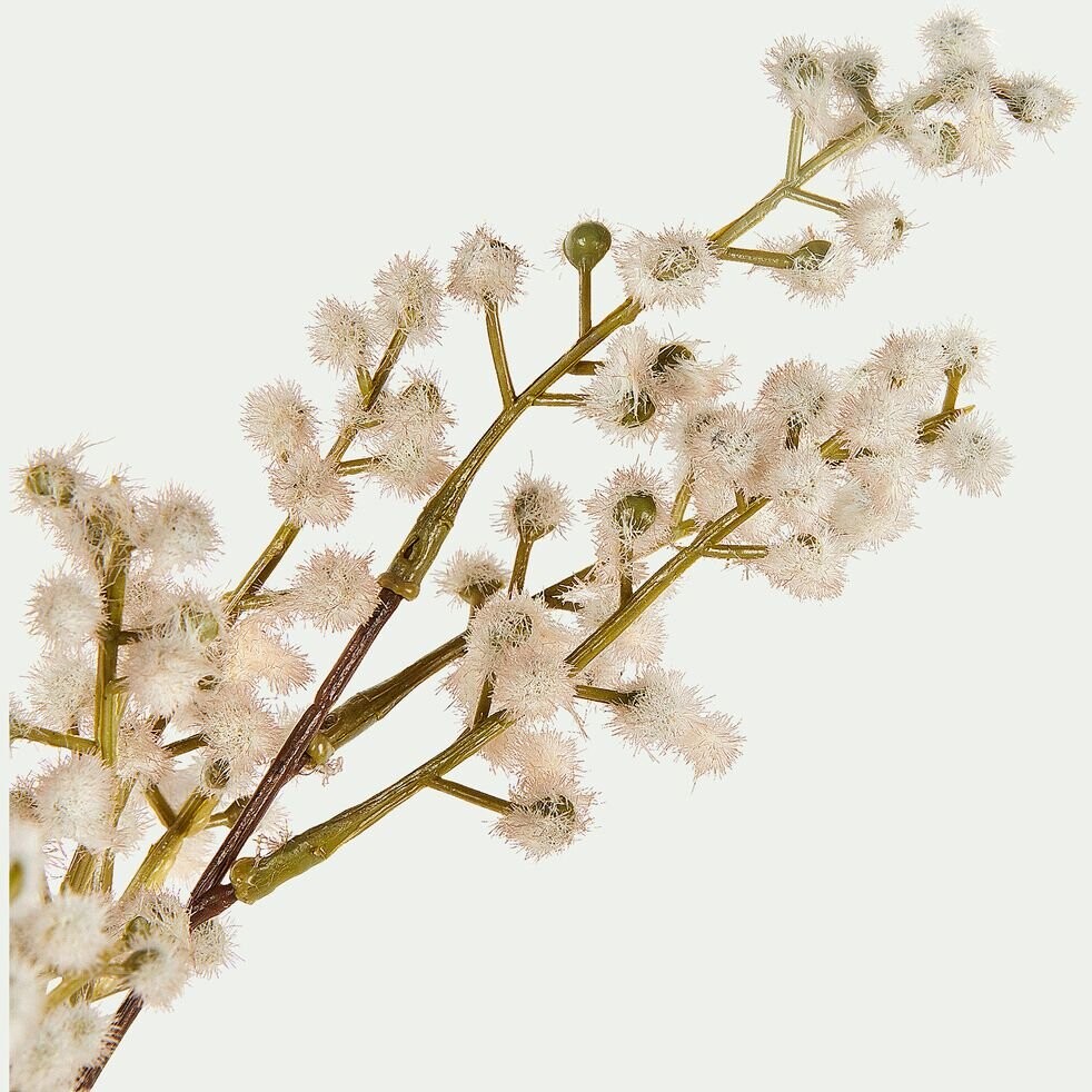 Branchage artificiel - blanc rosé H70cm