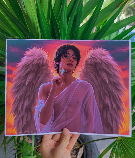 "Hedone" Large Art Print 8.5 x 11