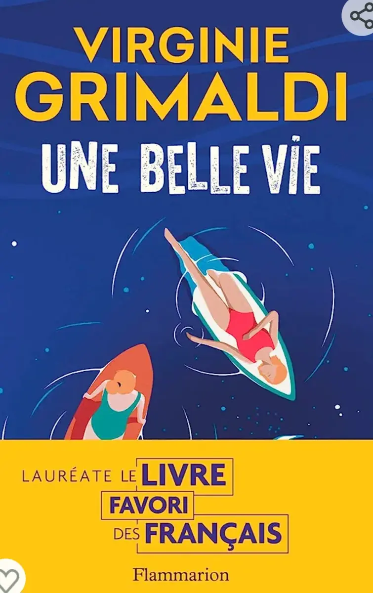 Livre "Une belle vie" Virginie Grimaldi