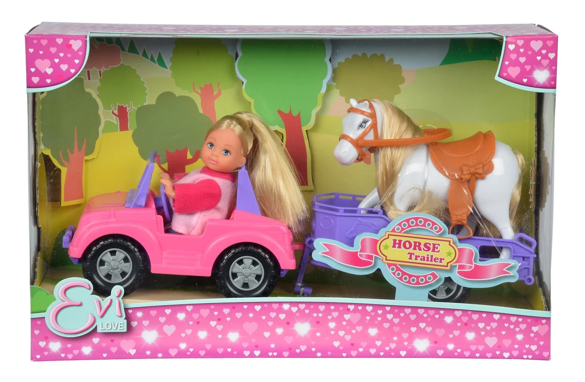 Evi's horse trailer