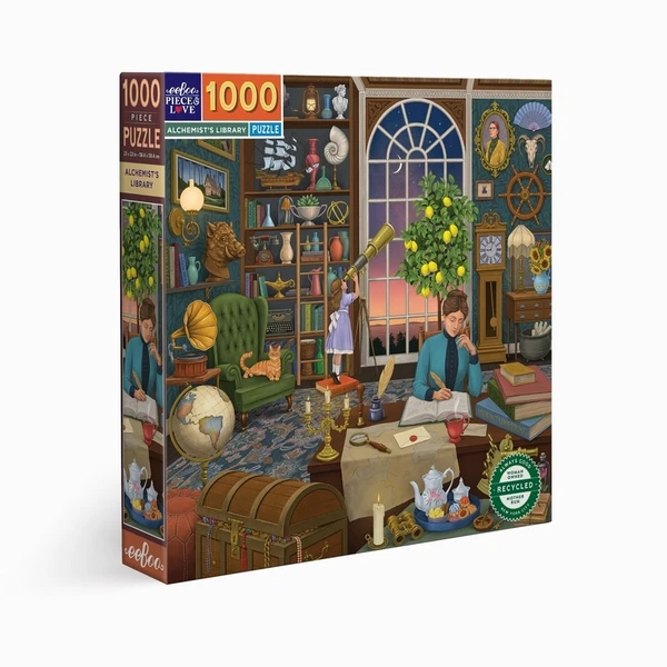 Puzzle Alchemists's Library - 1000 pièces - Eeboo - Trevell