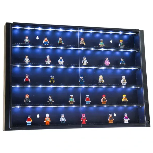 Vitrine LED à 5 Niveaux pour Minifigures