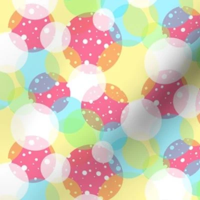 Clown Costume Fabric with Big Colorful Fabric | Spoonflower