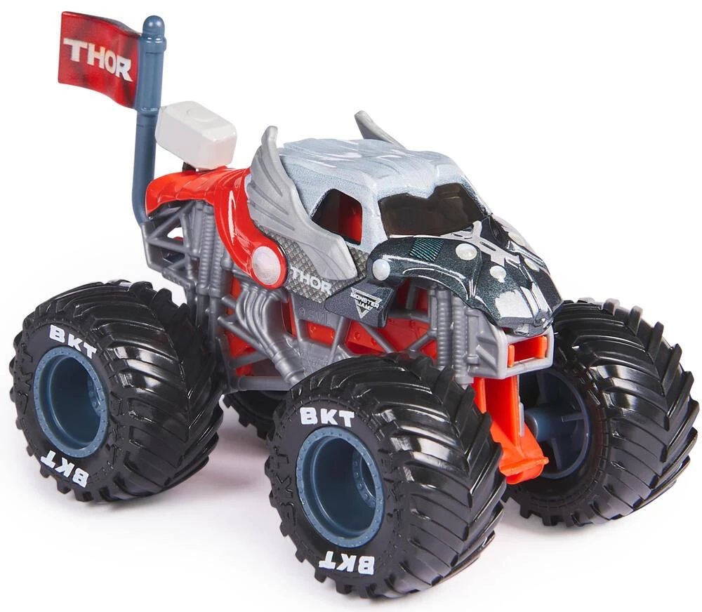 MARVEL - VEHICULE DIE CAST 1:64 MONSTER JAM