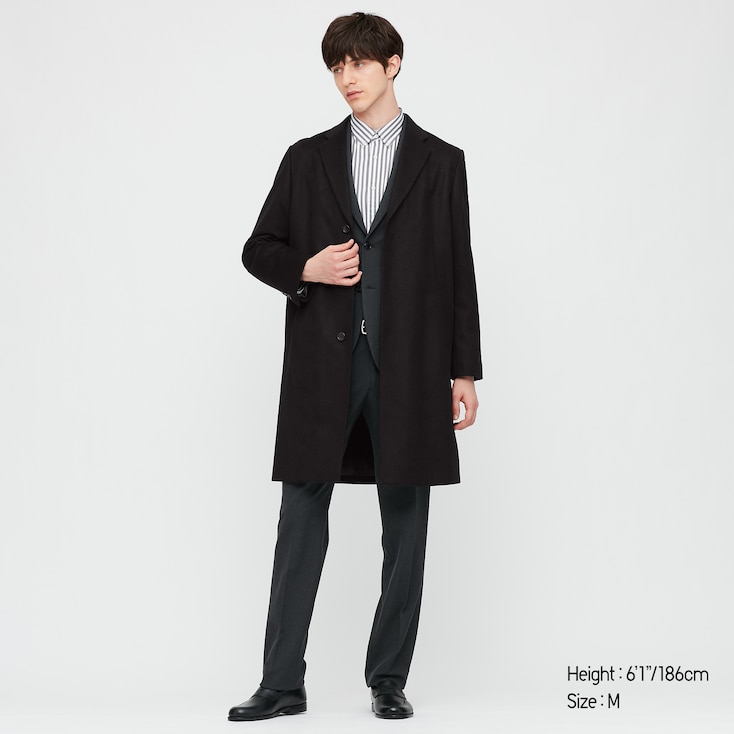 Manteau Chesterfield en melange de laine et cachemire HOMME UNIQLO Votre wishlist sur Listy