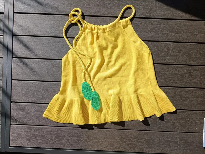 Top en coton maillé "Sonia Rykiel"