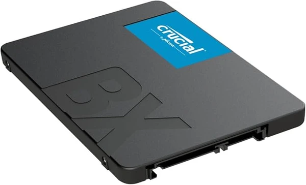 Crucial BX500 SATA SSD 2TB, Internal SSD 2.5", Up to 540MB/s, Compatible with Laptop and Desktop (PC), 3D NAND, Dynamic Write Acceleration - CT2000BX500SSD101
