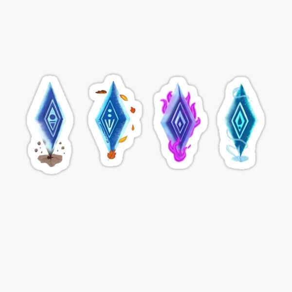 Runes gelées | Sticker