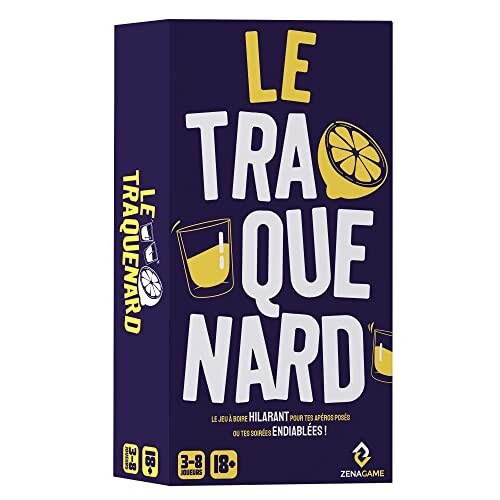 ZENAGAME Le Traquenard, Le Jeu Alcool de 300 Cartes Fun et Hilarantes pour tes Soirées Posées ou Endiablées - Jeux Alcool et Jeu de Société Adulte Jeux de Société, Jeu Adulte
