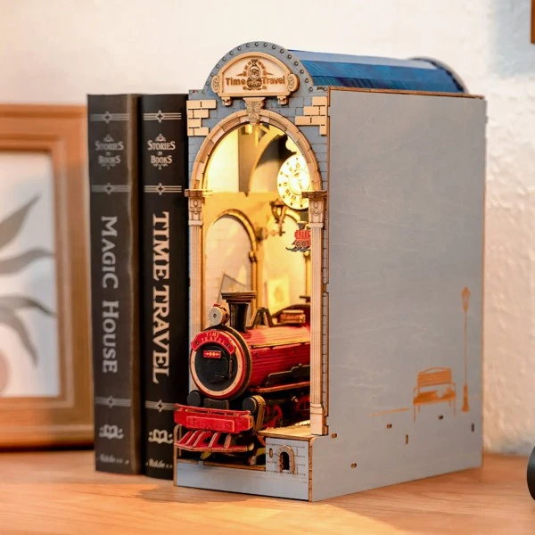 Book Nook Time Travel à construire 