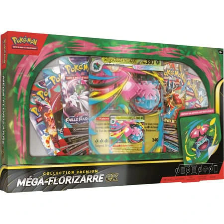 Pokémon JCC : Collection Premium Méga-Florizarre-ex - FR