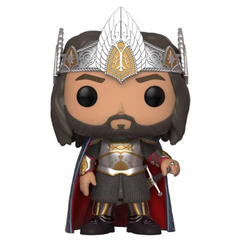 Figurine King Aragorn / Le Seigneur Des Anneaux / Funko Pop Movies 534 / Exclusive Spécial Edition