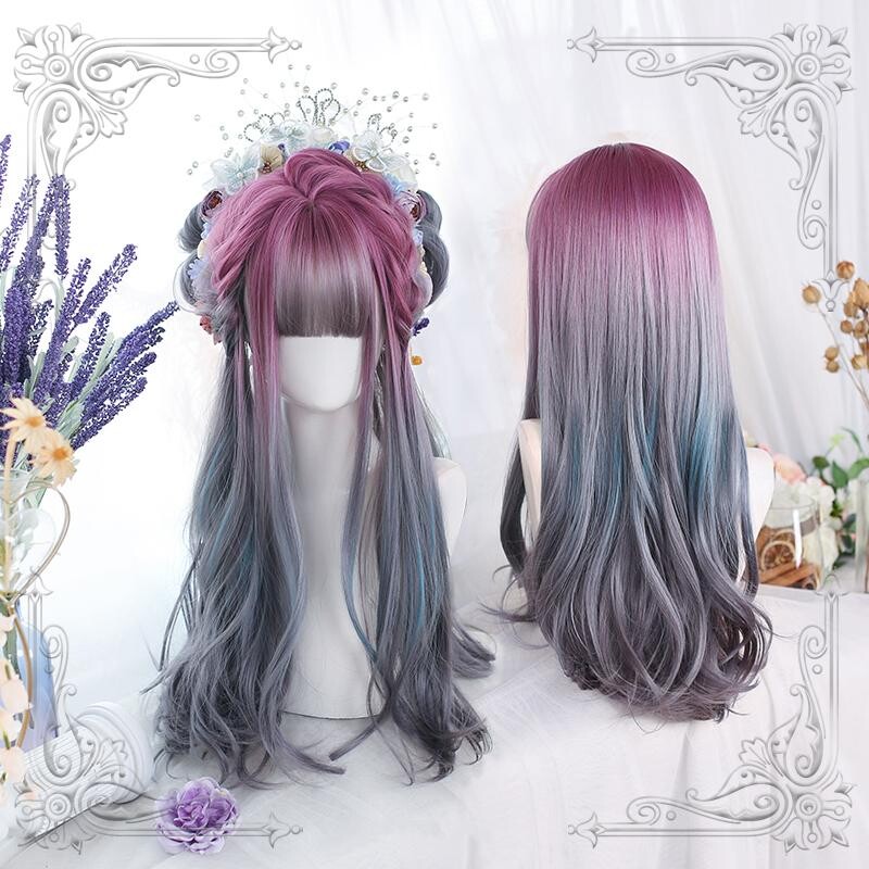 Harajuku Lolita Long Curly Wig DB7092