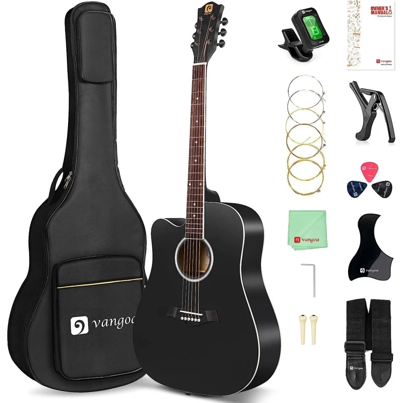Guitare Acoustique pour gaucher adulte débutant