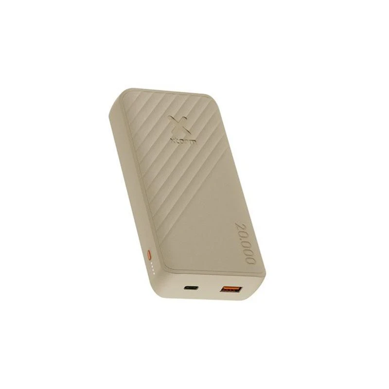 xtorm Go2 - Banque d'alimentation - 20000 mAh - 15 Watt - Fast Charge - 2 connecteurs de sortie (USB, 24 pin USB-C) - argile