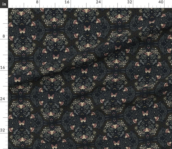 Fabric in Mystic Moth variation 2