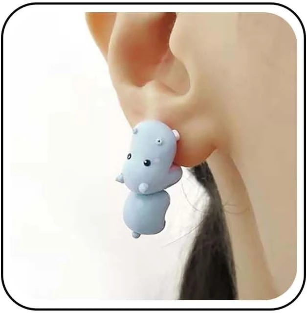 Boucles D'oreilles Dinosaures En Acrylique 3d Boucles D'oreilles Dinosaures Vertes Boucles D'oreilles Animaux Mignons Boucles D'oreilles Animaux De Dessins Animés Boucles D'oreilles Dinosaures