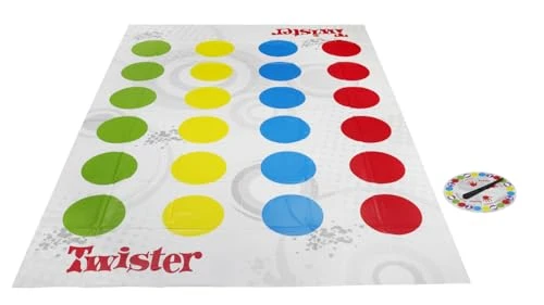 Hasbro Gaming Twister, Jeu de Societe Fun d'equilibre, 2 et Plus Joueurs Version Francaise