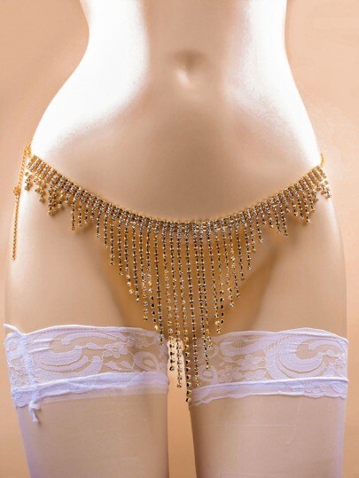 Chaîne de corps à strass