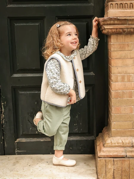 Veste sans manches réversible Bébé