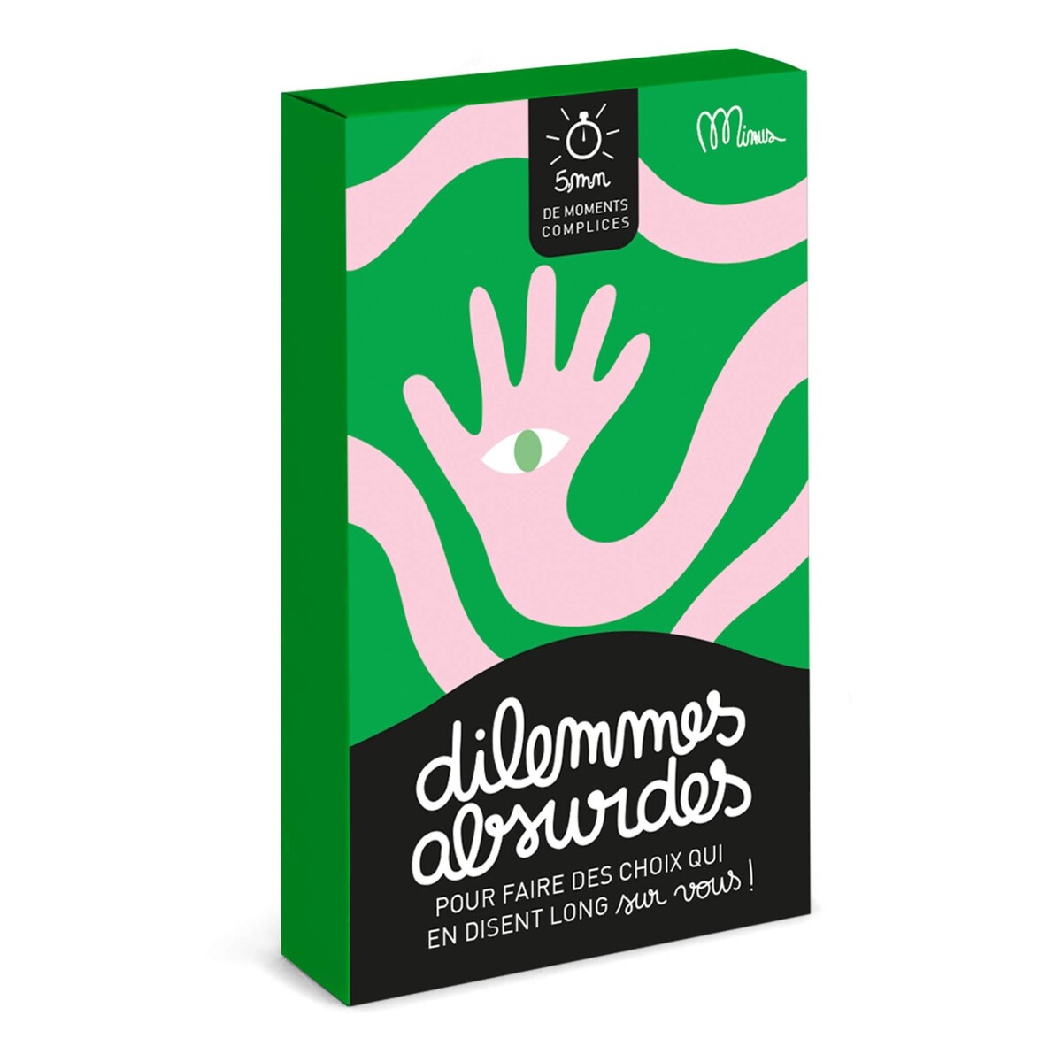 Jeu de cartes - Dilemmes absurdes Vert Minus Editions Jouet et