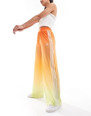 adidas Originals - Pantalon large en tulle - Orange dégradé | ASOS