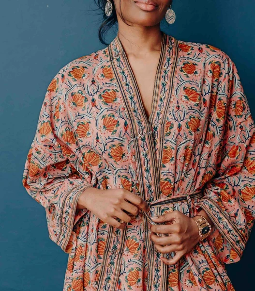 Kimono coton Jaipur