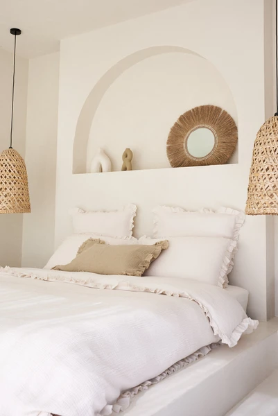 HOUSSE DE COUETTE VOLANTÉE