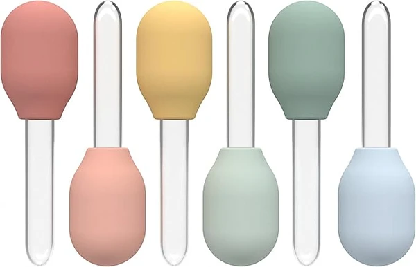 Inspire My Play 6 Compte-Gouttes pour Enfants - Compte-Gouttes pour Enfants - Jouets et Accessoires sensoriels pour Jeu désordonné - Pastel