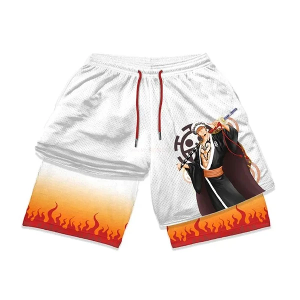 One Piece Gym Shorts Quick Dry Sports Comfortable | One Piece Universe Store