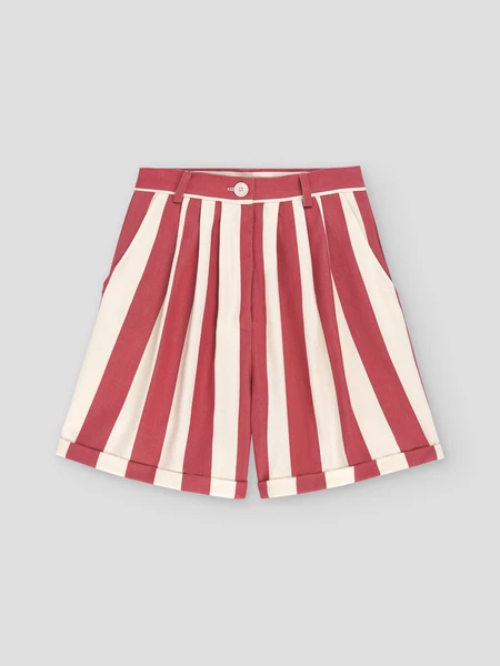 Parasol Red Bermudas