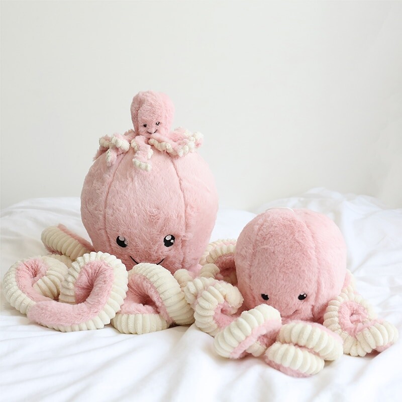 0.01€ 99% de réduction|Peluche Pieuvre Pour Enfants, 1 Pièce, Taille Personnalisée, Jouets Pour Bébés, Anniversaire, Noël, Cadeaux Pour Enfants, Poupées Tako Mignonnes, 2022 - Peluches En Peluche Animaux - AliExpress