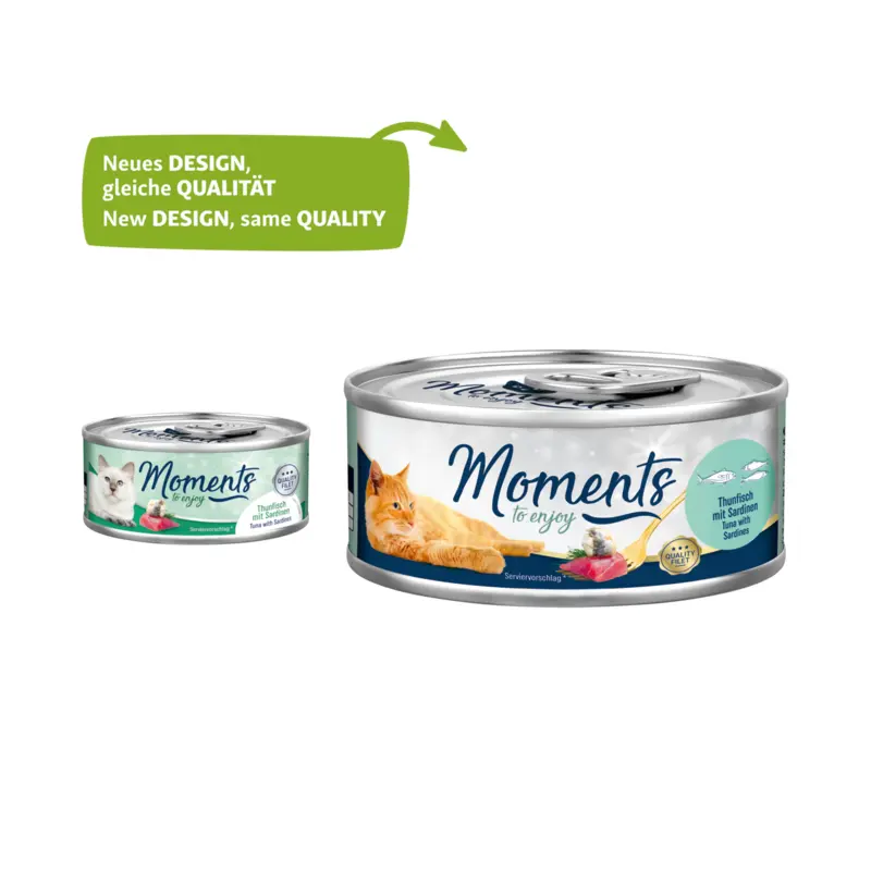MOMENTS Adult Thon aux sardines : 12x70 g 