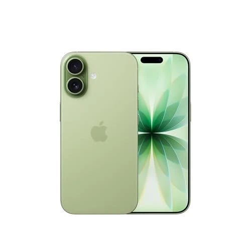 Apple iPhone 17 256 Go : Écran 6,3 pouces avec ProMotion, Puce A19, Caméra avant Center Stage, Meilleure résistance aux rayures, Autonomie d’une journée ; Sauge