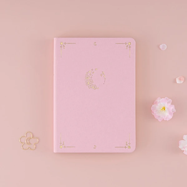 Tsuki ‘Sakura Moon’ Limited Edition Bullet Journal ☾ – NotebookTherapy