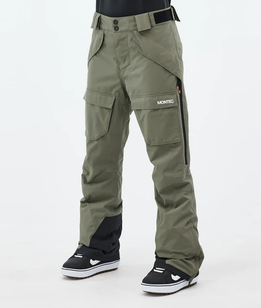 Montec Kirin W Pantalon de Snowboard Femme Greenish