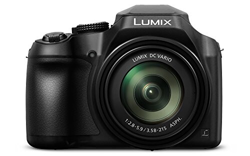 Panasonic Lumix DC FZ82 Appareils Photo Numériques (18 Megapixel, 20mm Grand angle, 60x opt. Zoom, enregistrement vidéo 4K30p, AF à contraste hybride)- Version étrangère