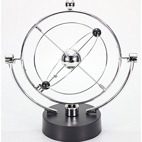 Celestial Orbit Permanent Instrument Creative Physique Métal Pendule Ménage Décoration de bureau
